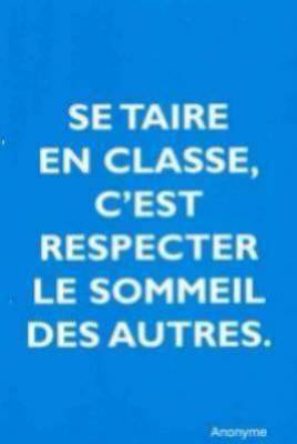 Chut !